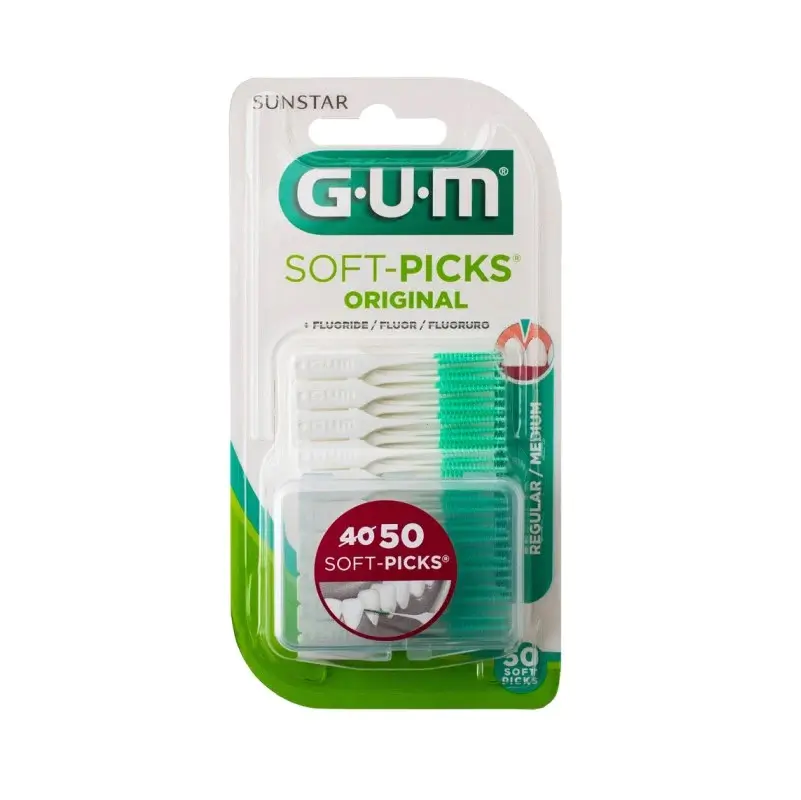 GUM Soft-Picks Toothpicks Regular / Medium 50 pcs